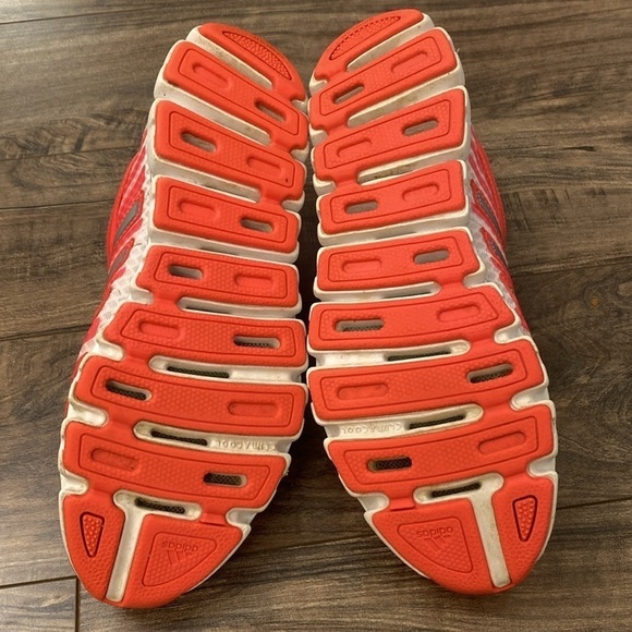 Adidas Climacool Aerate 2 Bright Coral Pink Running Shoes size 8.5 - Picture 6 of 8